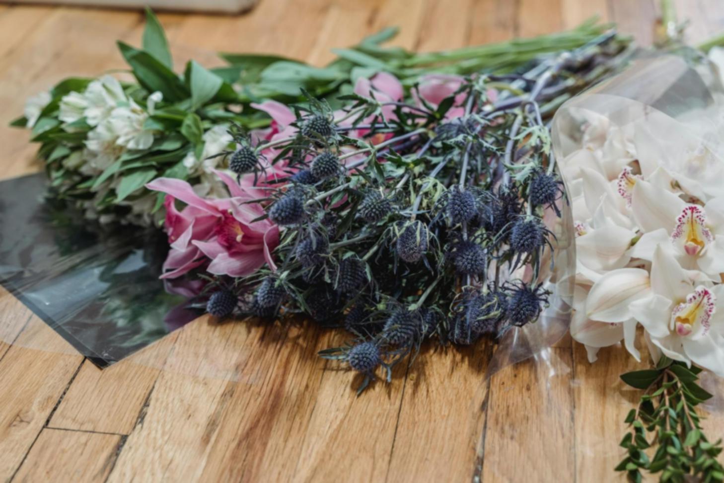 Professional floral arrangement showcasing hospitality venue expertise